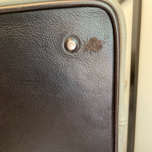 Valentina large leather tote weekender bag - Picture 7 of 11